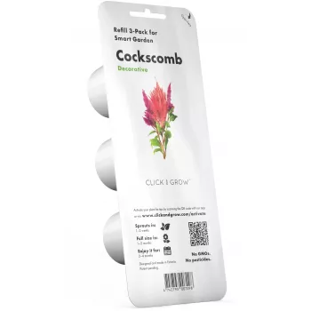Click & Grow rastlinske kapsule Cockscomb za Smart Garden, 3 kosi (SGR4X3)