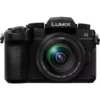 Panasonic LUMIX DC-G90MEG-K 20,3MP Micro Four Thirds sistemski fotoaparat z objektivom 12-60mm - črn