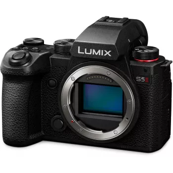 Panasonic Lumix DC-S5 Mark II sistem kamera z objektivom Lumix S 50mm f/1.8 – črna