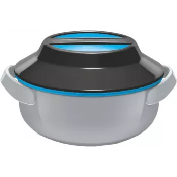 Milton Microwow 1000 termo lonec za dušenje, 0,82 L, moder (MT-6491)