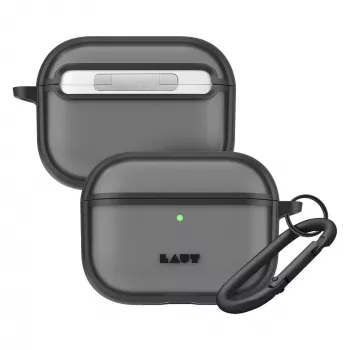 LAUT Huex Protect ovitek za AirPods Pro (3. generacija), črn