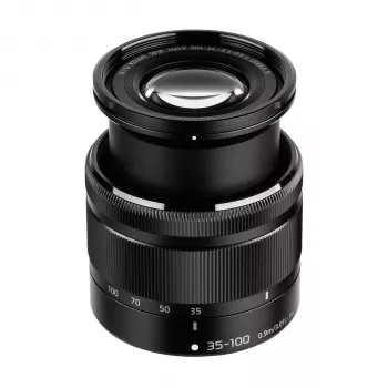 Panasonic Lumix G X Vario 35-100mm f/4.0-5.6 ASPH MEGA O.I.S. objektiv za Micro Four Thirds - črn