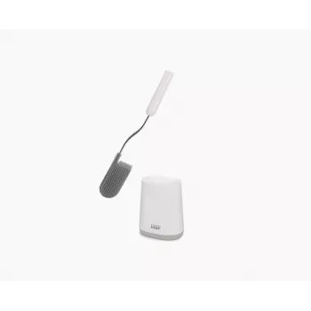 Joseph Joseph Flex Lite WC krtača z držalom, bela