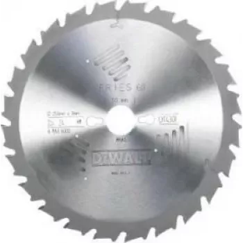 DEWALT DT4321-QZ 165mm 24T rezilo krožne žage, TCT, ATB, 20mm izvrtina, Extreme Runtime