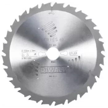DEWALT DT4321-QZ 165mm 24T rezilo krožne žage, TCT, ATB, 20mm izvrtina, Extreme Runtime