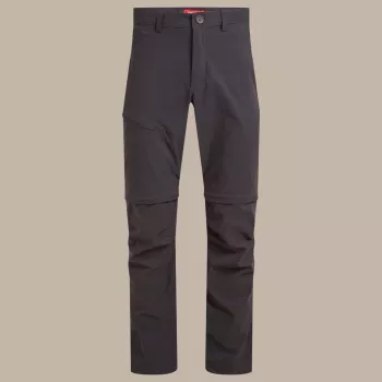 Craghoppers NosiLife Pro hlače s snemljivimi hlačnicami III, Black Pepper, XL