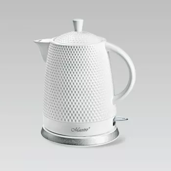 MEO keramični električni kuhalnik vode 1,5 l 1500 W, bel MR-069-WHITE MAESTRO