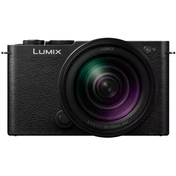 Panasonic Lumix DC-S9 fotoaparat s kompletom objektiva 28-200mm, globoko črna (DC-S9HE-K)