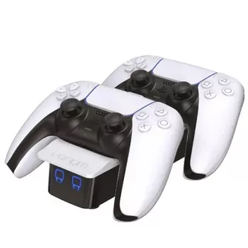 Venom Twin Docking Station - polnilna postaja - 3 izhodni priključki (2 x Dock Connector, USB)