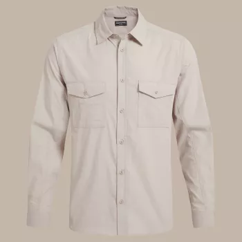 Craghoppers Kiwi II potovalna srajca z dolgimi rokavi – Oatmeal, XL
