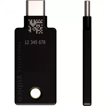 YubiKey 5C NFC varnostni ključ (črno-zlat, 2 kosa)
