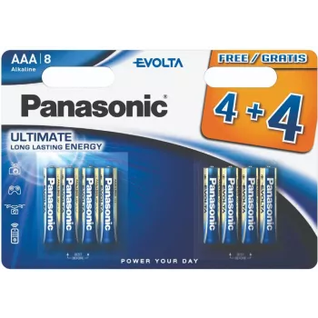 Panasonic Evolta baterija LR03EGE/8B (4+4 kosi) (LR03EGE/8BW 4+4F)