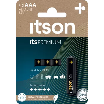 ITSON LR03IPR/4CP AAA alkalne baterije 1,5V 4 kosi