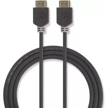Nedis hitri HDMI kabel z Ethernetom 4K@60Hz 18 Gbps 7,5 m antracit