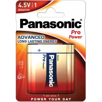 Panasonic Power Pack Gold 3LR12 4,5V alkalna ploščata baterija - 1 paket (blister)