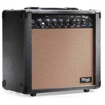 Stagg S15AADR 15W akustični combo ojačevalec z digitalnim hall