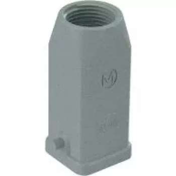 HARTING Han 3A pokrov M20 ravni izhod kabla, prašno siva, 19200031440