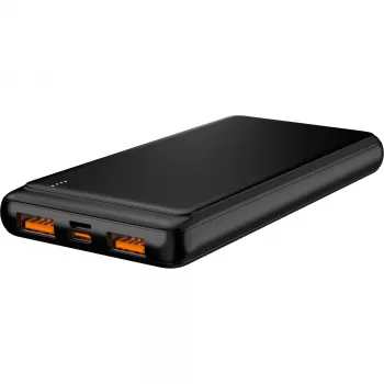 Denver PQC-10009 10000mAh 22,5W prenosna baterija, črna