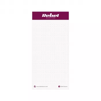 Rebel Electro 90W AC napajalnik za prenosni računalnik, 19V 4,74A, 5,5x2,5mm, črn