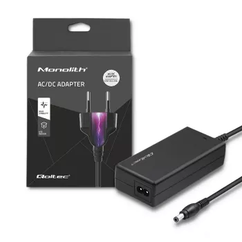 Qoltec 27W namizni napajalnik 12V 2,25A z DC vtičem 6.0x3.0mm in napajalnim kablom