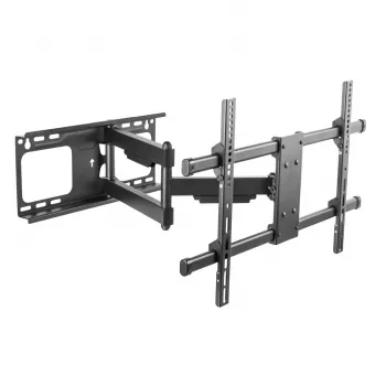 KRUGER & MATZ LEC-KM1305 stenski nosilec za TV s polnim gibanjem za 37-70 inch televizorje, vrtljiv, nagibni, izvlečni, 40 kg, črn