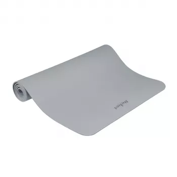 REBEL ACTIVE TPE podloga za vadbo 200x90x1 cm, siva, nedrseča, joga, pilates, fitnes