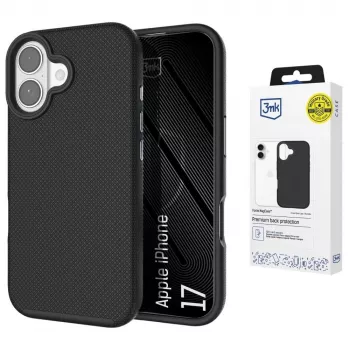 3MK Fortis MagCase za Apple iPhone 17 - prozoren zaščitni ovitek z MagSafe