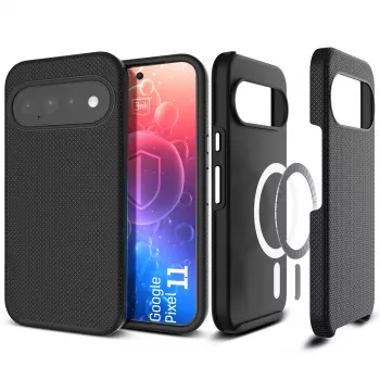 3mk Hardy Shockproof MagCase za Google Pixel 11 - prozoren