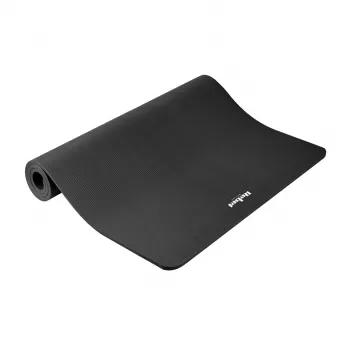 REBEL Active vadbena blazina 190x115x2 cm NBR, črna, za jogo, pilates, fitnes