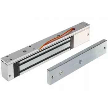 INNE elektromagnetni odpiralnik vrat ZE-280-5 280 kg zadrževalne sile Fail-Safe nadometna montaža 12/24V DC z LED in MOV zaščito pred prenapetostjo