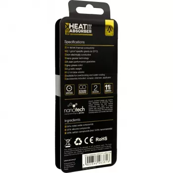 Accura Heat Absorber 9.2X sivi komplet 2 g toplotne paste