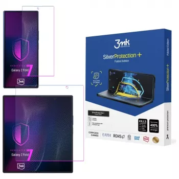 3MK SilverProtection+ protibakterijska zaščitna folija za zaslon za Samsung Galaxy Z Fold 7 Folded Edition