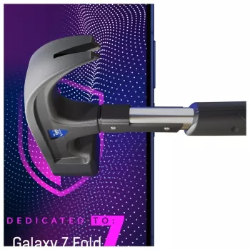 3MK SilverProtection+ protibakterijska zaščitna folija za zaslon za Samsung Galaxy Z Fold 7 Folded Edition