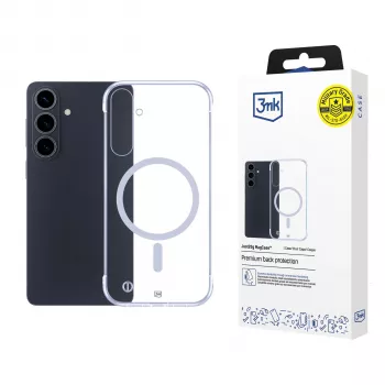 3MK Just20g MagCase za Samsung Galaxy S26+ prozoren ovitek za hrbtno stran s MagSafe