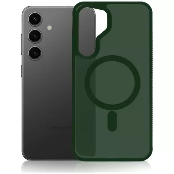 3MK Smoke MagCase za Apple iPhone 17 Pro Max - zelen prosojni zaščitni ovitek z MagSafe