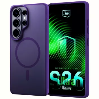3MK Smoke MagCase za Samsung Galaxy S26 Ultra - vijoličen