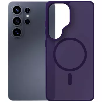 3MK Smoke MagCase za Samsung Galaxy S26 Ultra - vijoličen