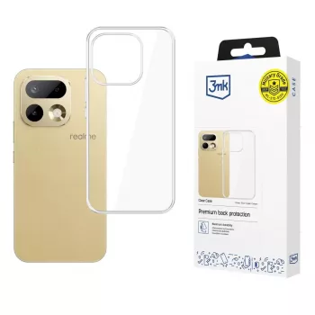 3mk Clear Case za Realme 16 Pro 5G - prozoren TPU ovitek za hrbtno stran s tehnologijo Absorber™