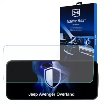 3MK PROTECTION Jeep Avenger Overland – 3mk TechWrap Matte zaščitna folija za zaslon sredinske konzole