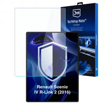 3MK PROTECTION Renault Scenic IV R-Link 2 (2016) – 3mk TechWrap Matte zaslon sredinske konzole
