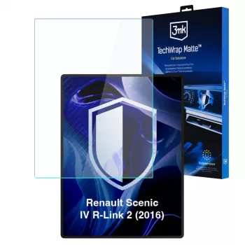3MK PROTECTION Renault Scenic IV R-Link 2 (2016) – 3mk TechWrap Matte zaslon sredinske konzole