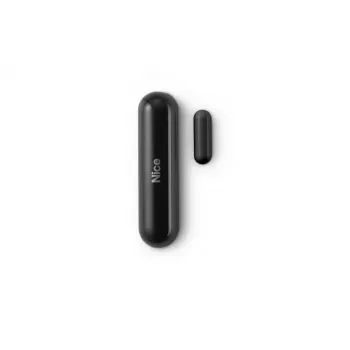 FIBARO NICE FGDW-002-3 EU senzor za vrata/okna črn Z-Wave Plus z zaznavanjem temperature in poseganja