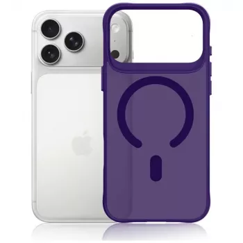 3MK Smoke MagCase za Apple iPhone 17 Pro Max - vijoličen ovitek