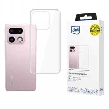 3mk prosojni ovitek za Realme 10 Pro+ 5G - prosojni TPU zaščitni ovitek za hrbtno stran s tehnologijo Absorber125™
