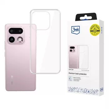 3mk prosojni ovitek za Realme 10 Pro+ 5G - prosojni TPU zaščitni ovitek za hrbtno stran s tehnologijo Absorber125™