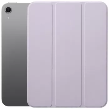 3mk Hardy TabCase vijoličen za Apple iPad Air 11 (M2/M3/M4) - zaščitni ovitek s stojalom in držalom za pisalo