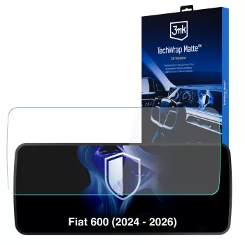 3MK PROTECTION TechWrap mat zaščitna folija za instrumentno ploščo Fiat 600 (2024-2026)