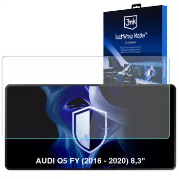 3MK PROTECTION Audi Q5 FY (2016-2020) 8,3 inch TechWrap mat zaščitna folija za osrednji zaslon
