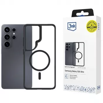 3MK Satin Armor MagCase za Samsung Galaxy S26 Ultra – črn