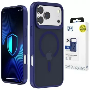 3MK Smoke MagCase za Apple iPhone 17 Pro Max – moder
